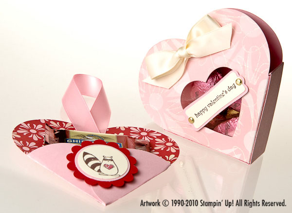 petal card die valentine box